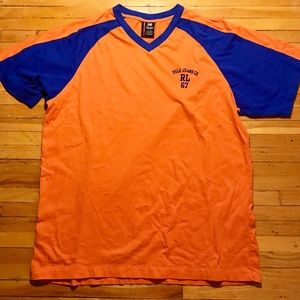 Vintage POLO JEANS CO RALPH LAUREN BLUE ORANGE XL